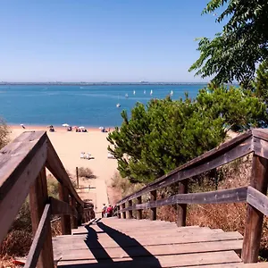 A Pie De Playa En , Mazagón España